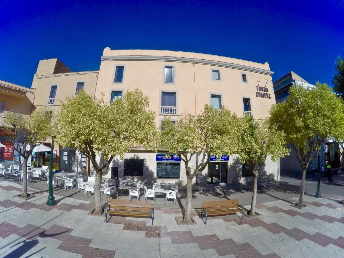 Fonda Comerc Estudio Doble Torroella de Montgrí Dış mekan fotoğraf